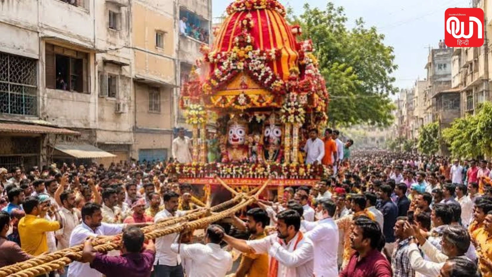 Jagannath Rath Yatra: कराची की सड़कों पर गूंजा 'हरे कृष्णा', भगवान जगन्नाथ की भव्य रथ यात्रा का Video वायरल 1 Jagannath Rath Yatra
