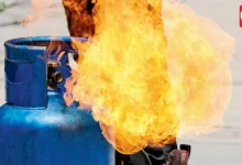LPG Cylinder Explosion