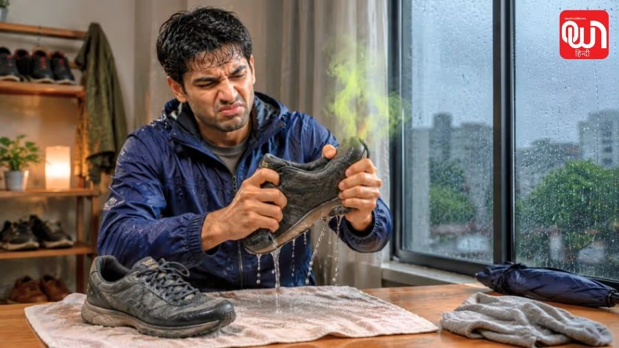 Monsoon Shoe Care Tips: गीले जूतों की बदबू मिनटों में होगी दूर, मानसून में अपनाएं ये 3 टिप्स 1 Monsoon Shoe Care Tips
