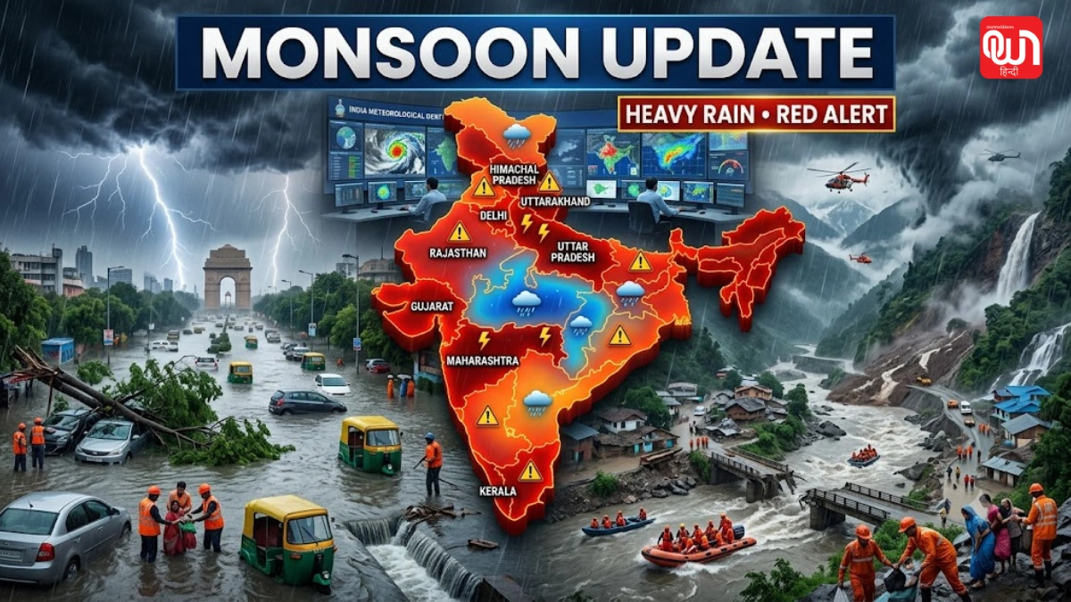 Monsoon Update: बारिश ने पूरे देश को रुलाया! दिल्ली, यूपी, हिमाचल समेत देश में कितने लोगों की हुई मौत? जानें 1 Monsoon Update
