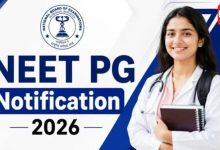 NEET-PG 2026 Date Exam Announced