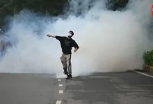 Delhi protest