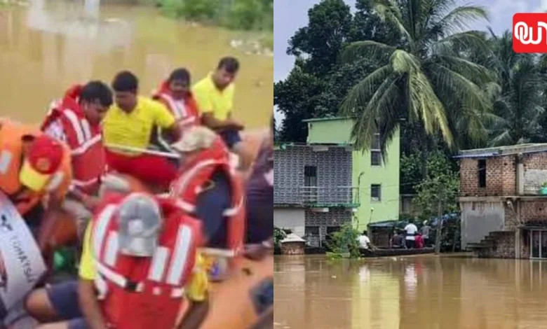 Odisha Flood Crisis: ओडिशा बाढ़ संकट के बीच बड़ी राहत, हॉस्टल में फंसे 300 छात्रों को नावों से किया गया रेस्क्यू 1 Odisha Flood Crisis