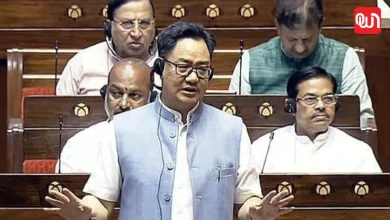 Parliament session: संसद का मानसून सत्र हंगामे की भेंट! लोकसभा में 19%, राज्यसभा में 39% ही हुआ काम, रिजिजू ने विपक्ष पर साधा निशाना 9 Parliament session