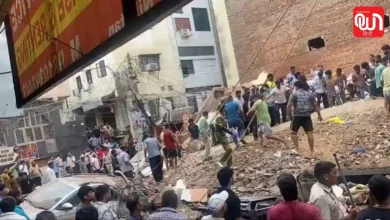 Delhi building collapse