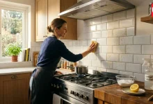 Sticky Kitchen Walls