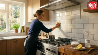 Sticky Kitchen Walls