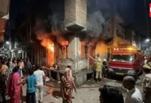 LPG cylinder blast