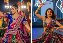 90s Navratri look